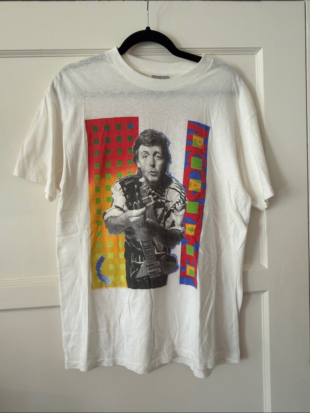 Vintage Paul McCartney 1989 Tour Shirt Graphic Men’s T-Shirt